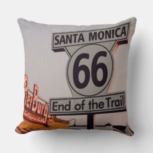 Santa Monica Route 66 California Kussen