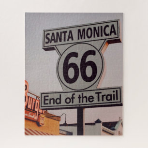 Santa Monica Route 66 California Legpuzzel