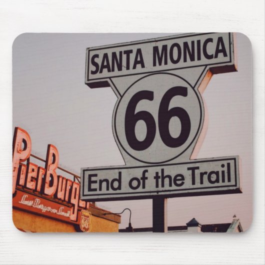 Santa Monica Route 66 California Muismat (Voorkant)