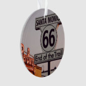 Santa Monica Route 66 California Ornament (voorkant)