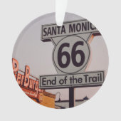 Santa Monica Route 66 California Ornament (voorkant)