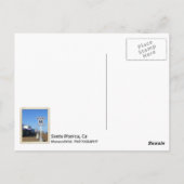 Santa Monica Route 66 Postcard! Briefkaart (Achterkant)