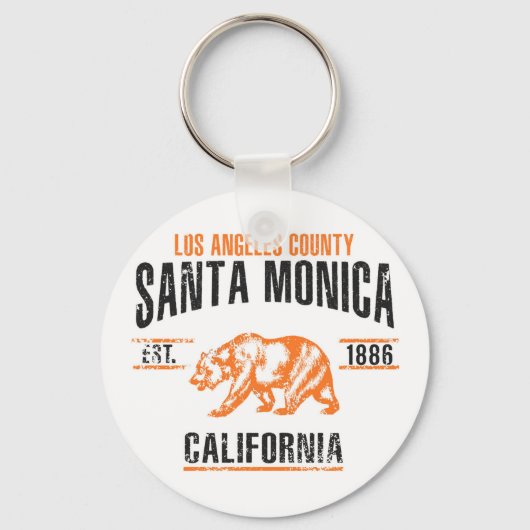 Santa Monica Sleutelhanger (Voorkant)