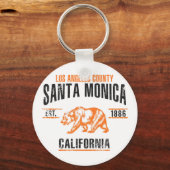 Santa Monica Sleutelhanger (Voorkant)