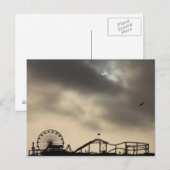 Santa Monica Solar Eclipse Briefkaart (Voorkant / Achterkant)