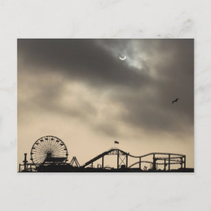 Santa Monica Solar Eclipse Briefkaart