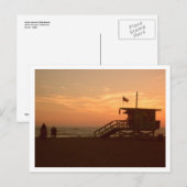 Santa Monica State Beach Briefkaart (Voorkant / Achterkant)