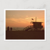 Santa Monica State Beach Briefkaart (Voorkant)