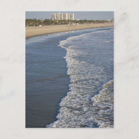 Santa Monica strand Briefkaart (Voorkant)