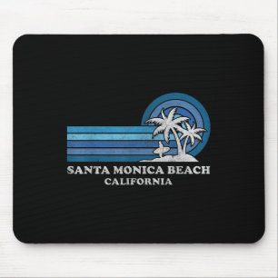 Santa Monica-strand Californië Familie Zomer Vakan Muismat