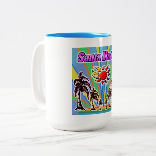 Santa Monica Summer Love Mok (Voorkant links)