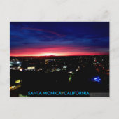 SANTA MONICA SUNRISE #1 BRIEFKAART (Voorkant)