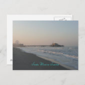 Santa Monica Sunrise Briefkaart (Voorkant / Achterkant)