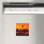 Santa Monica Sunset Magnet (Insitu (Vaatwasser))