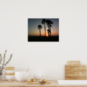 Santa Monica Sunset Poster (Keuken)