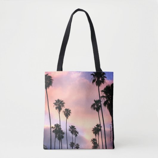 Santa Monica Sunset Tote Bag (Voorkant)