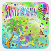 Santa Monica Timeless Melody Sticker (Voorkant)