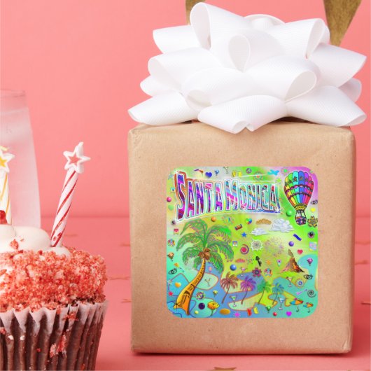 Santa Monica Timeless Melody Sticker (Feest)