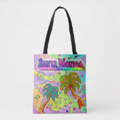 Santa Monica Vacation Target Canvas tas (Voorkant)