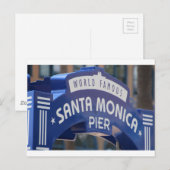 Santa Monica Venice Beach California Beach Holiday Briefkaart (Voorkant / Achterkant)