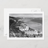 Santa Monica, Vintage van Californië Briefkaart (Voorkant / Achterkant)