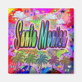 Santa Monica Vista Express Magnet