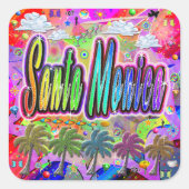 Santa Monica Vista Express Sticker (Voorkant)