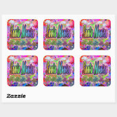 Santa Monica Vista Express Sticker (Vel)