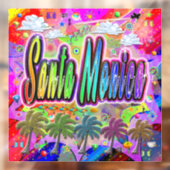 Santa Monica Vista Express Venster vastklampen Raamsticker (Vel 2)