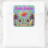 Santa Monica Zomer Liefde Sticker (Tas)