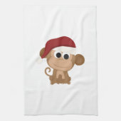 Santa Monkey Theedoek (Verticaal)