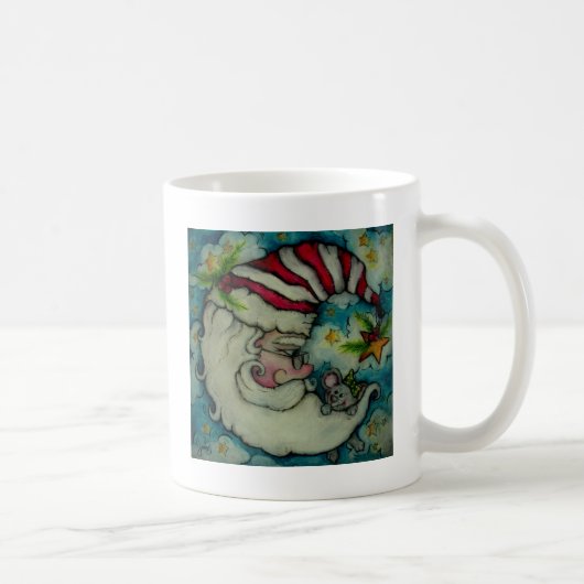 Santa Moon - Holiday Design Koffiemok (Rechts)