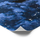 Santa Moonlight Flying Poster (Hoek)