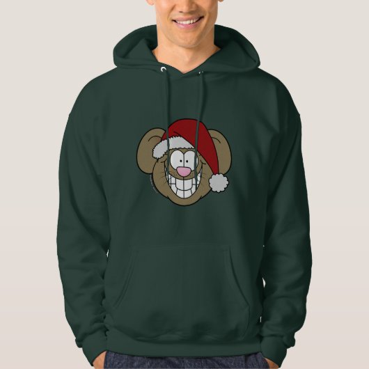 Santa Mouse Hoodie (Voorkant)