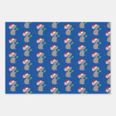 Santa Mouse Inpakpapier Vel (Voorkant 2)