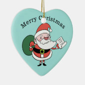 Santa & Mrs Claus aangepast ornament (Rechts)