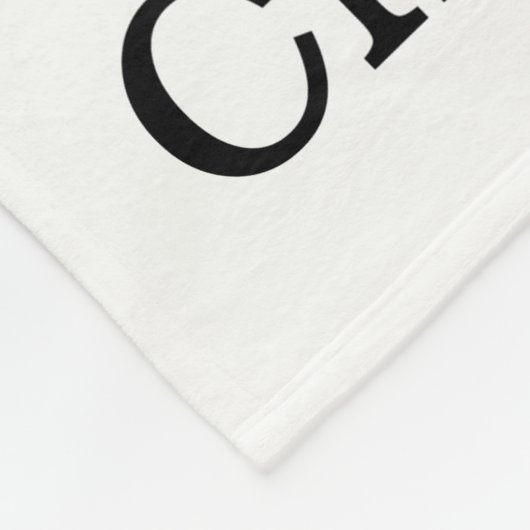 Santa & Mrs Claus aangepaste tekstdekens Fleece Deken (Hoek)