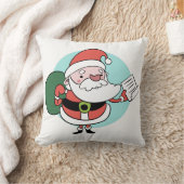 Santa & Mrs Claus gooien kussens (Deken)
