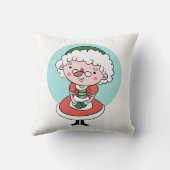 Santa & Mrs Claus gooien kussens (Achterkant)