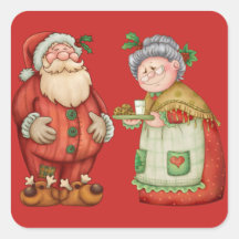 Santa Mrs Claus Melkkoekjes