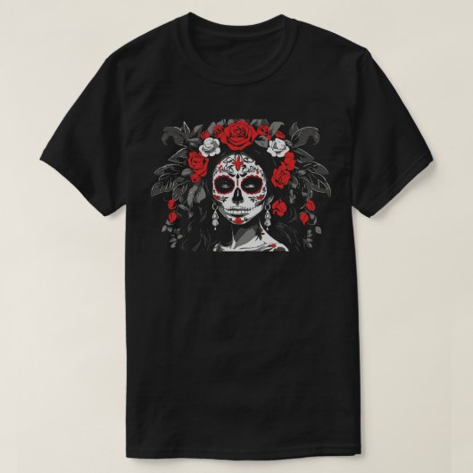 Santa Muerte 2 T-shirt (Design voorkant)