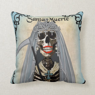 Santa Muerte Art Pillow Kussen