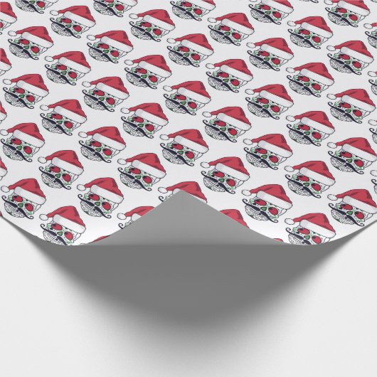 Santa Muerte Cadeaupapier (Hoek)