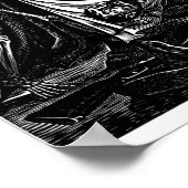 Santa Muerte en de Soldier c. 1951 Mexico. Poster (Hoek)