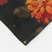 Santa Muerte Fleece Deken (Hoek)