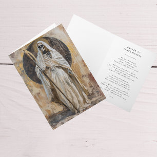 Santa Muerte Goddelijke Begeleiding & Bescherming  Kaart