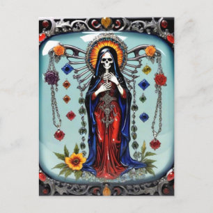 Santa Muerte (Heilige Dood) Briefkaart