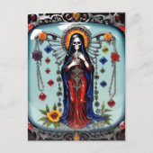 Santa Muerte (Heilige Dood) Briefkaart (Voorkant)