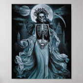 Santa Muerte in de dode stad Poster (Voorkant)