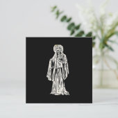 Santa Muerte Kaart (Staand voorkant)